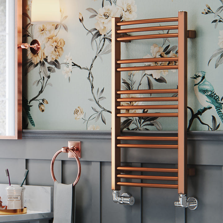 Jade - Copper Towel Radiator - H753mm x W400mm