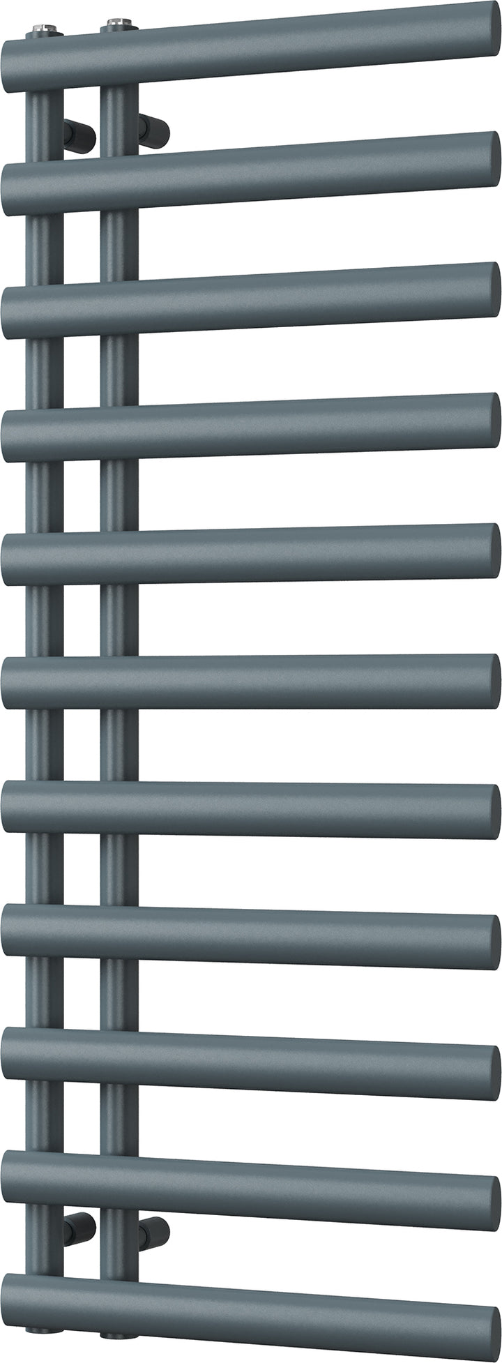 Elyan - Anthracite Towel Radiator - H1238mm x W500mm