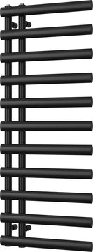 Elyan - Black Towel Radiator - H1238mm x W500mm