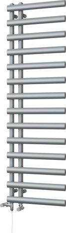 Elyan - Silver Dual Fuel Towel Rail H1592mm x W500mm Standard