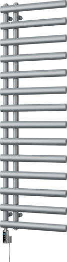 Elyan - Silver Electric Towel Rail H1592mm x W500mm 600w Thermostatic WIFI