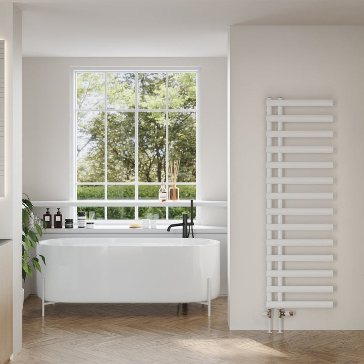 Elyan - White Towel Radiator - H1592mm x W500mm