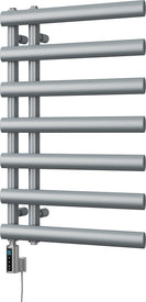 Elyan - Silver Electric Towel Rail H766mm x W500mm 300w Thermostatic WIFI