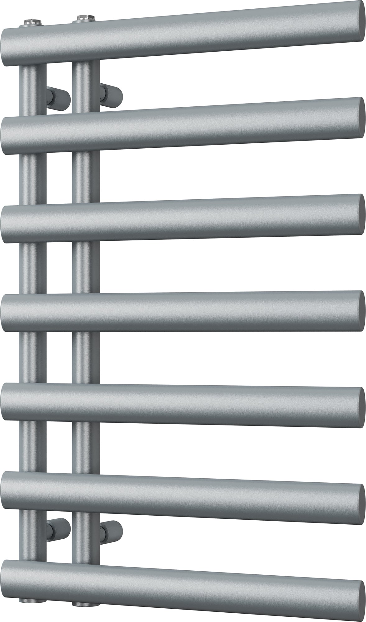Elyan - Silver Towel Radiator - H766mm x W500mm