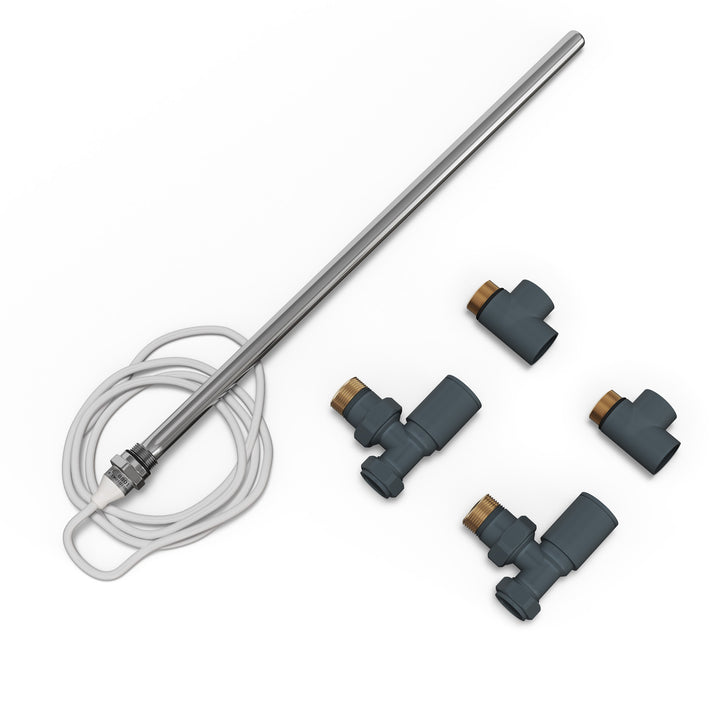 Talus - Dual Fuel Towel Rail Kit 400w Standard Anthracite