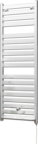 Capri - Chrome Electric Towel Rail H1420mm x W500mm Straight 300w Standard