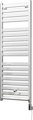 Capri - Chrome Electric Towel Rail H1420mm x W500mm Straight 300w Thermostatic WIFI