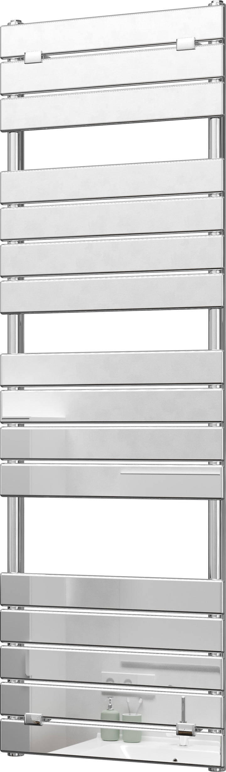 Egadi - Chrome Towel Radiator - H1512mm x W500mm - Straight