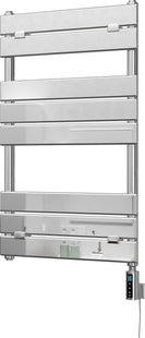 Egadi - Chrome Electric Towel Rail H840mm x W500mm 300w Thermostatic WIFI