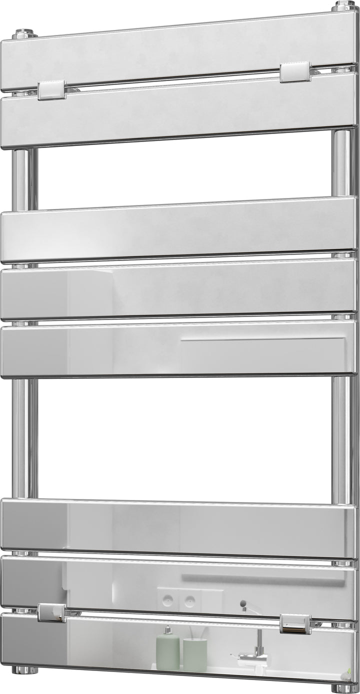 Egadi - Chrome Towel Radiator - H840mm x W500mm - Straight