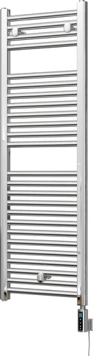 Roma - Chrome Electric Towel Rail H1230mm x W400mm Straight 300w Thermostatic WIFI