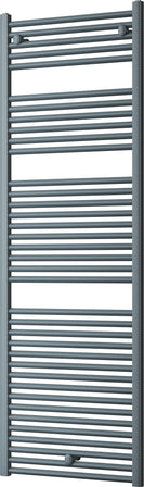 Roma - Anthracite Heated Towel Rail - H1785mm x W600mm - Straight