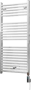 Todi - Chrome Electric Towel Rail H1110mm x W500mm Straight 300w Thermostatic WIFI