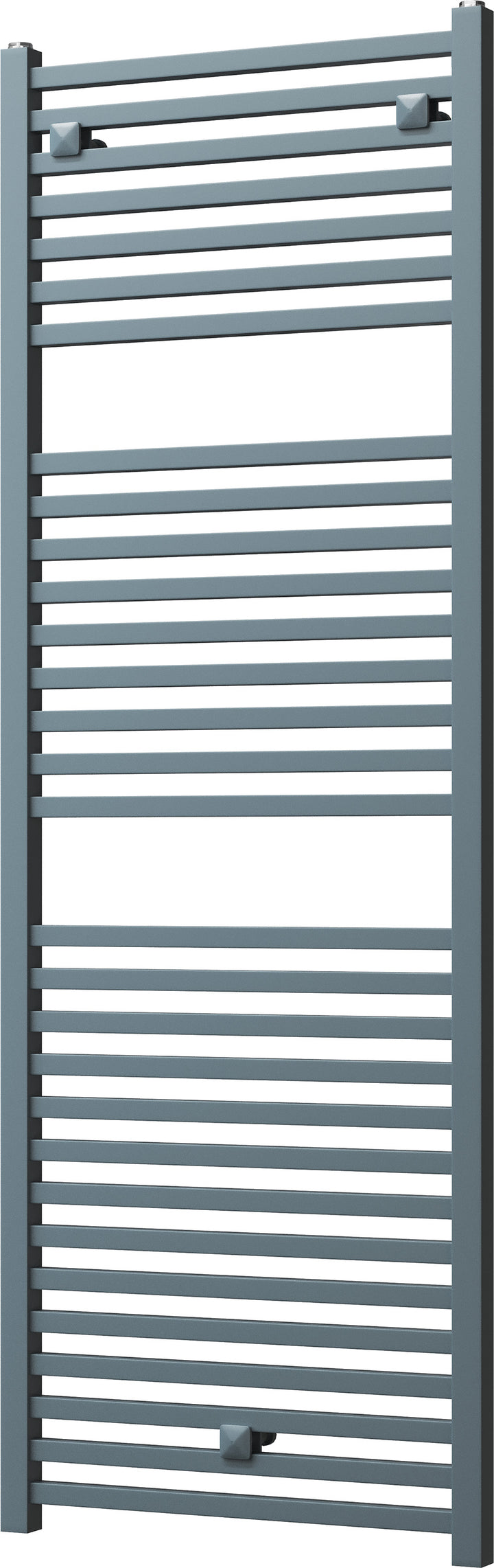 Todi - Anthracite Towel Radiator - H1420mm x W500mm - Straight