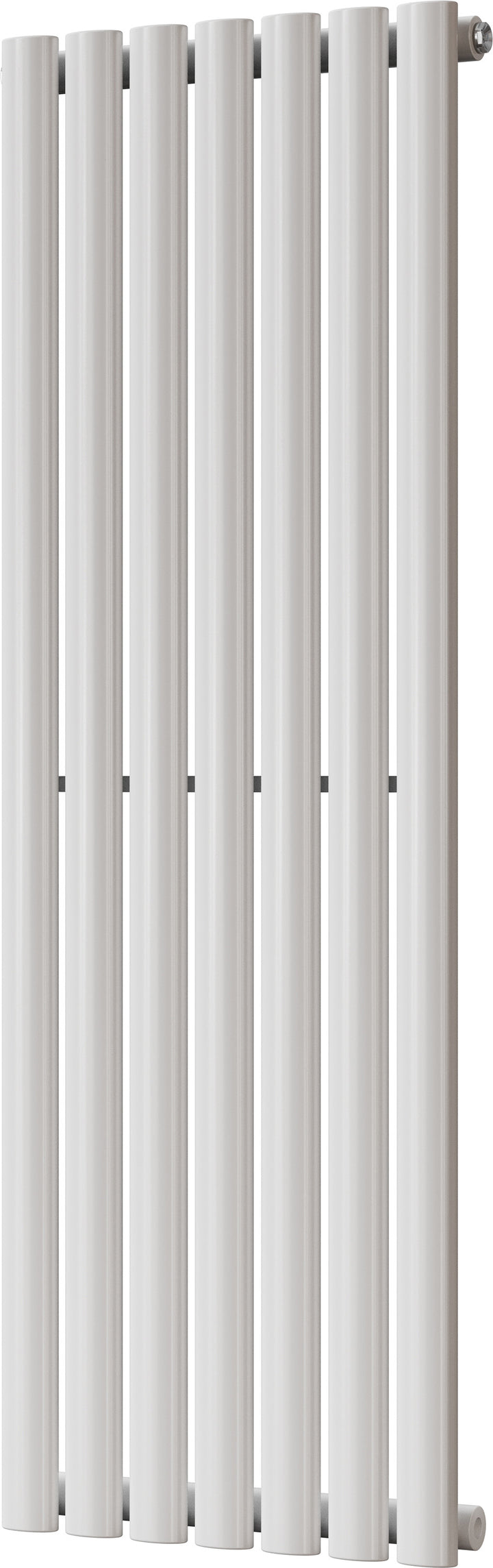 Omeara - White Vertical Radiator H1200mm x W406mm Single Panel