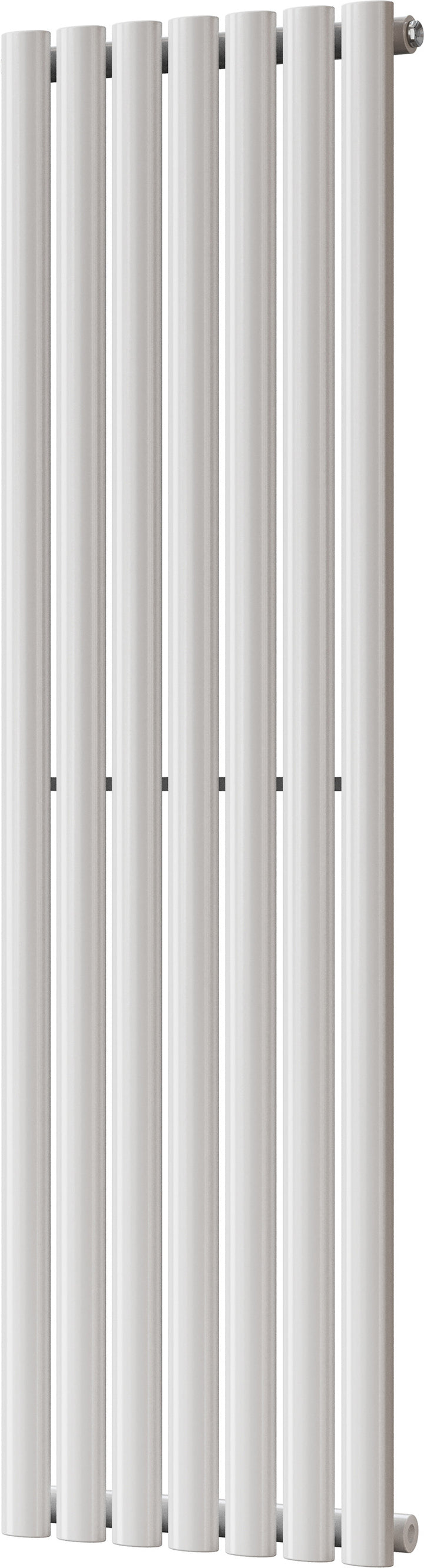 Omeara - White Vertical Radiator H1400mm x W406mm Single Panel