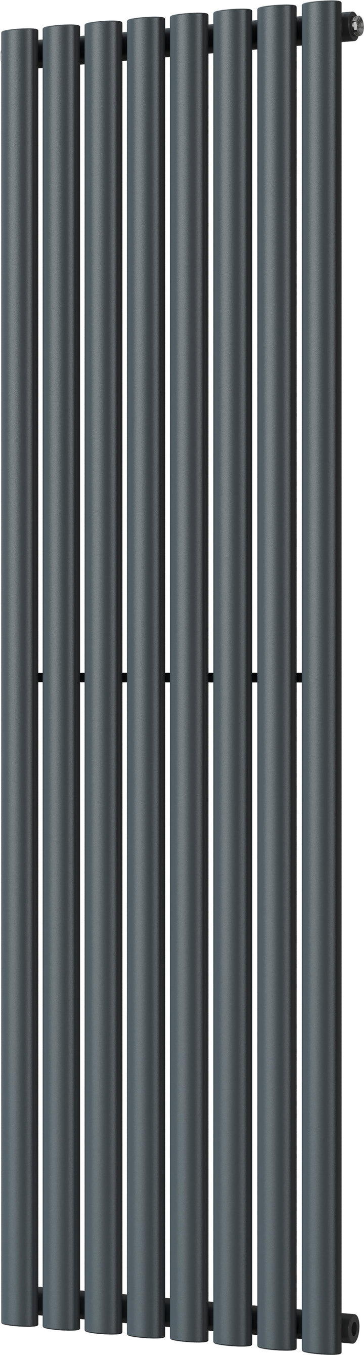 Omeara - Anthracite Vertical Radiator H1600mm x W464mm Single Panel