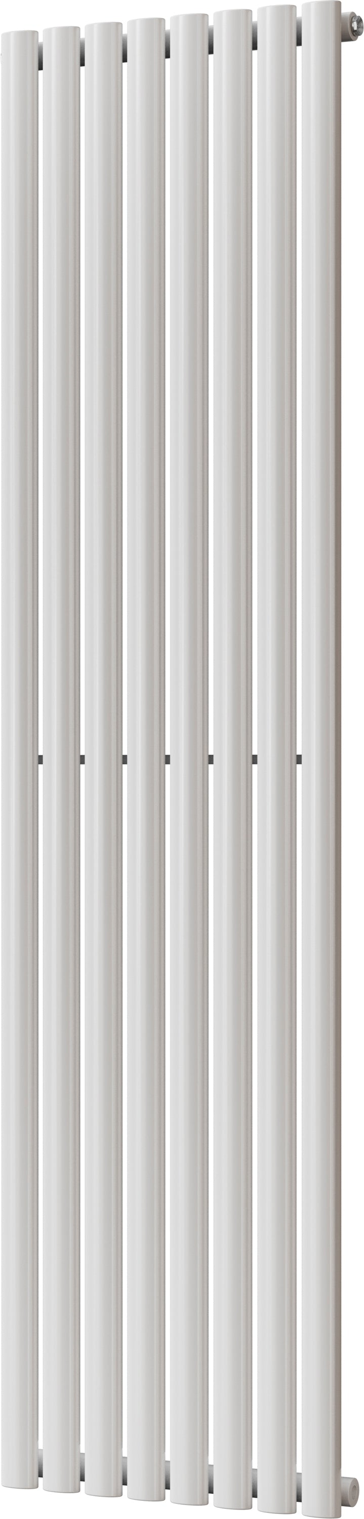 Omeara - White Vertical Radiator H1800mm x W464mm Single Panel