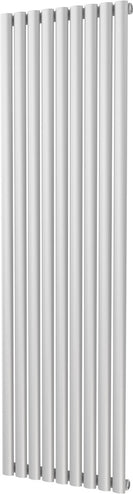 Omeara - White Designer Radiator H1800mm x W522mm Single Panel - Feet Included