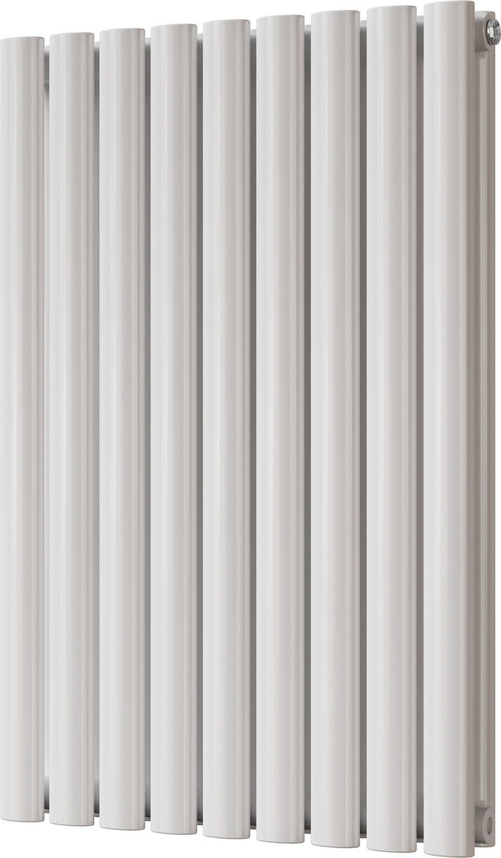 Omeara - White Designer Radiator H800mm x W522mm Double Panel