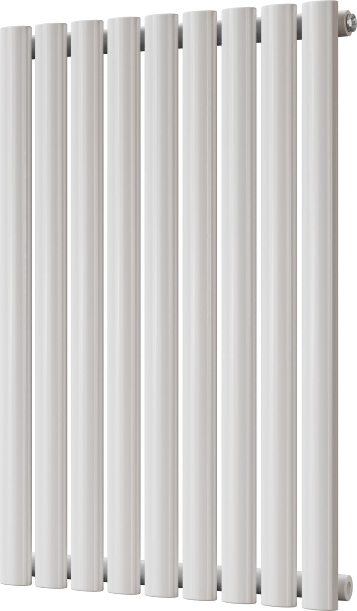 Omeara - White Designer Radiator H800mm x W522mm Single Panel