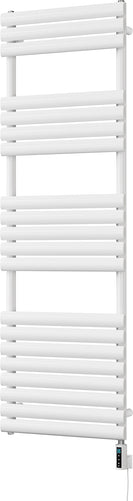 Omeara - White Electric Towel Rail H1595mm x W500mm 900w Thermostatic WIFI
