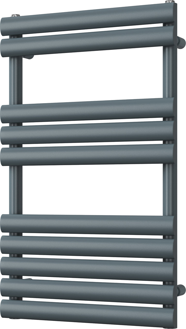 Omeara - Anthracite Towel Radiator - H825mm x W500mm