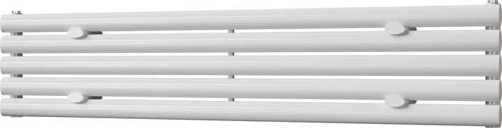 Omeara Axis - White Horizontal Radiator H290mm x W1400mm Single Panel