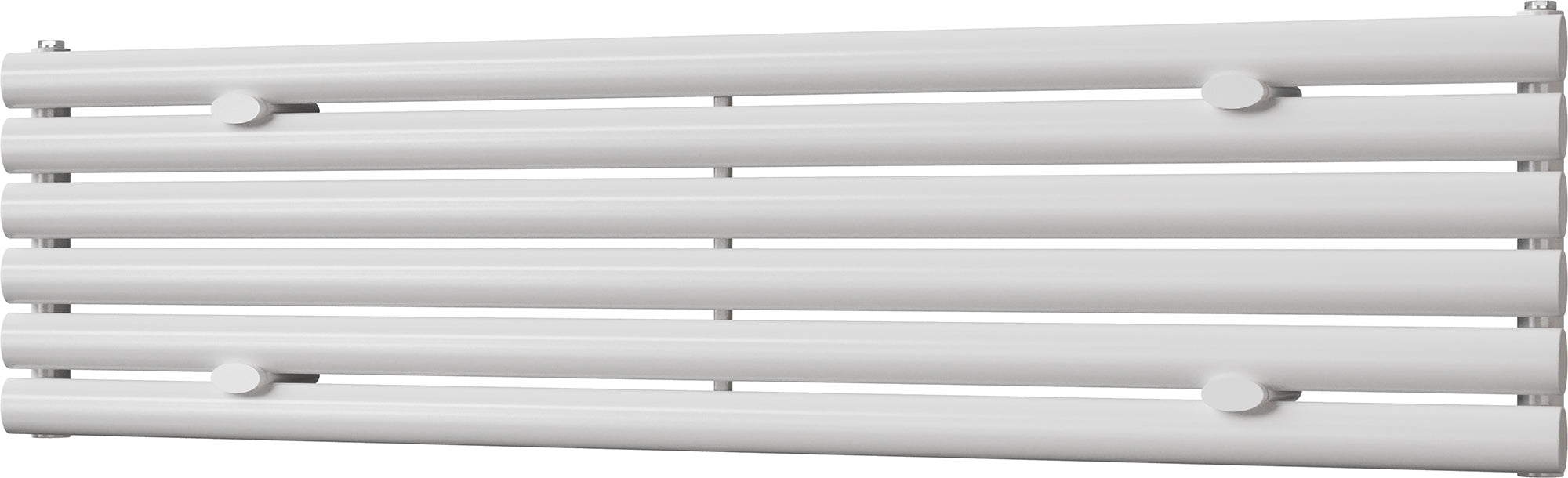 Omeara Axis - White Horizontal Radiator H348mm x W1400mm Single Panel