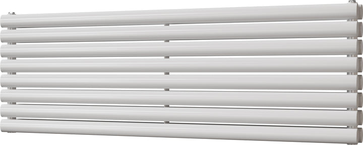 Omeara Axis - White Horizontal Radiator H464mm x W1400mm Double Panel