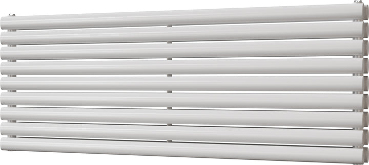 Omeara Axis - White Horizontal Radiator H522mm x W1400mm Double Panel