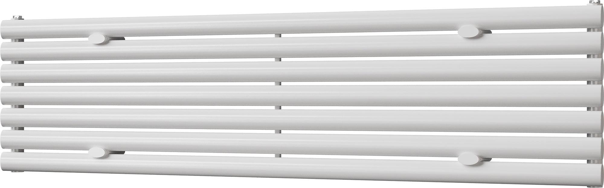 Omeara Axis - White Horizontal Radiator H406mm x W1600mm Single Panel