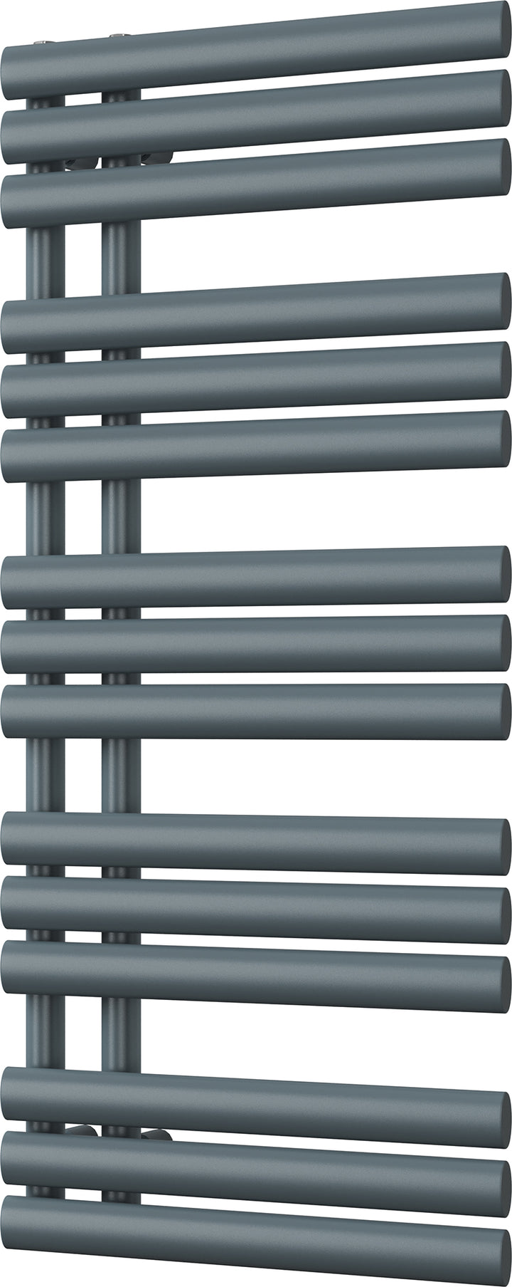 Percival - Anthracite Towel Radiator - H1120mm x W500mm