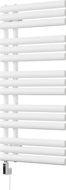 Percival - White Electric Towel Rail H1120mm x W500mm 500w Thermostatic WIFI