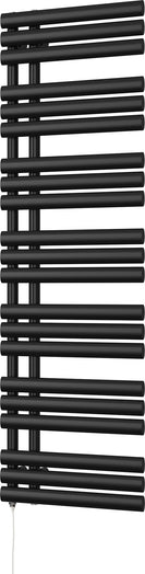 Percival - Black Electric Towel Rail H1592mm x W500mm 800w Standard
