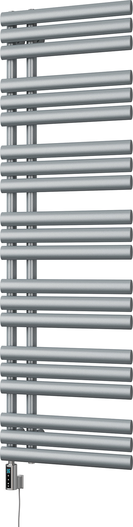 Percival - Silver Electric Towel Rail H1592mm x W500mm 900w Thermostatic WIFI