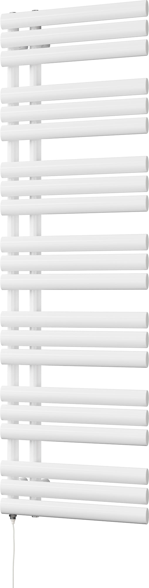 Percival - White Electric Towel Rail H1592mm x W500mm 600w Standard