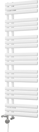 Percival - White Dual Fuel Towel Rail H1592mm x W500mm Thermostatic