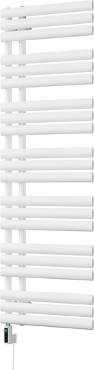 Percival - White Electric Towel Rail H1592mm x W500mm 800w Thermostatic WIFI