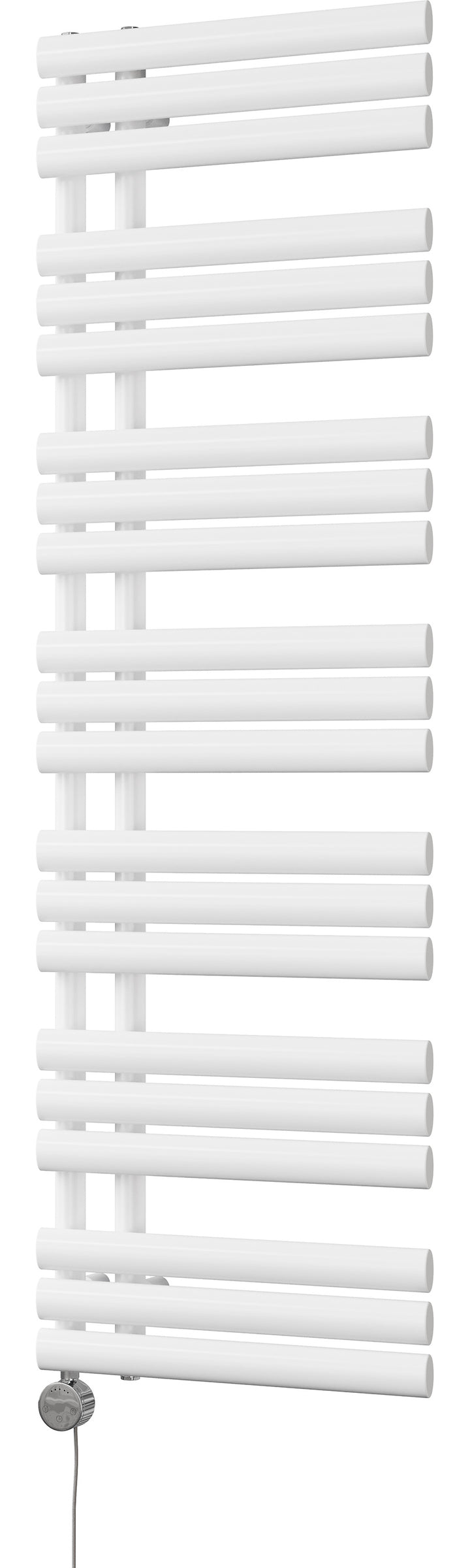 Percival - White Electric Towel Rail H1592mm x W500mm 600w Thermostatic