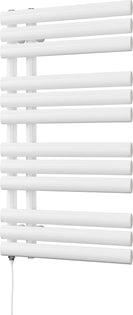 Percival - White Electric Towel Rail H884mm x W500mm 400w Standard