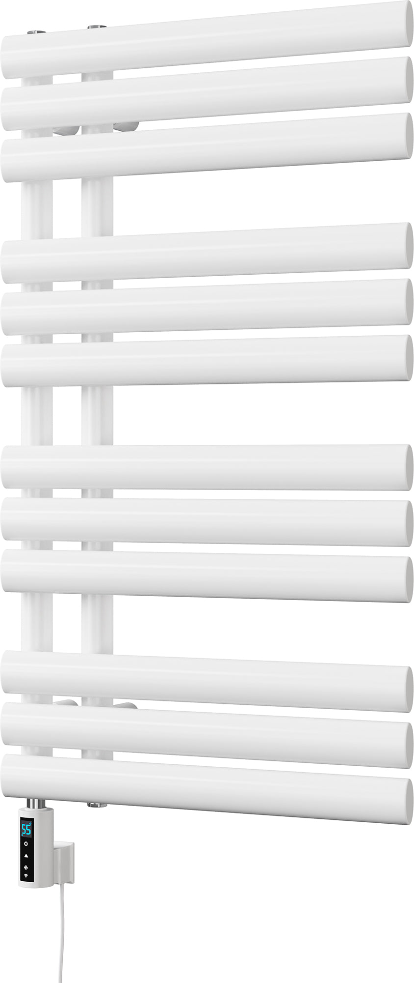 Percival - White Electric Towel Rail H884mm x W500mm 300w Thermostatic WIFI