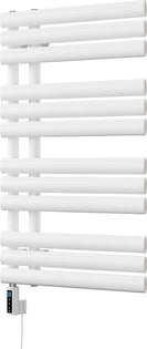 Percival - White Electric Towel Rail H884mm x W500mm 300w Thermostatic WIFI
