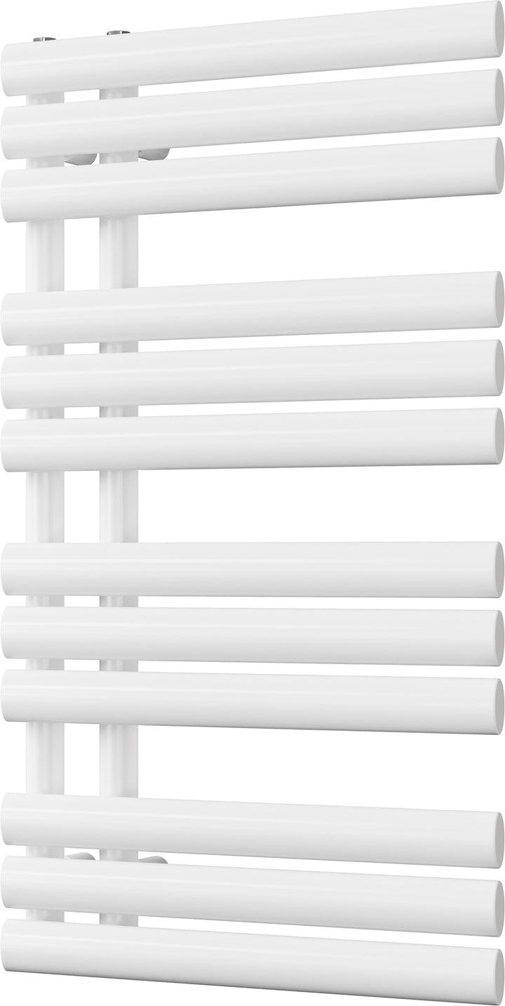 Percival - White Towel Radiator - H884mm x W500mm