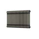 Alpha - Raw Metal Column Radiator H500mm x W768mm 2 Column - Feet Included