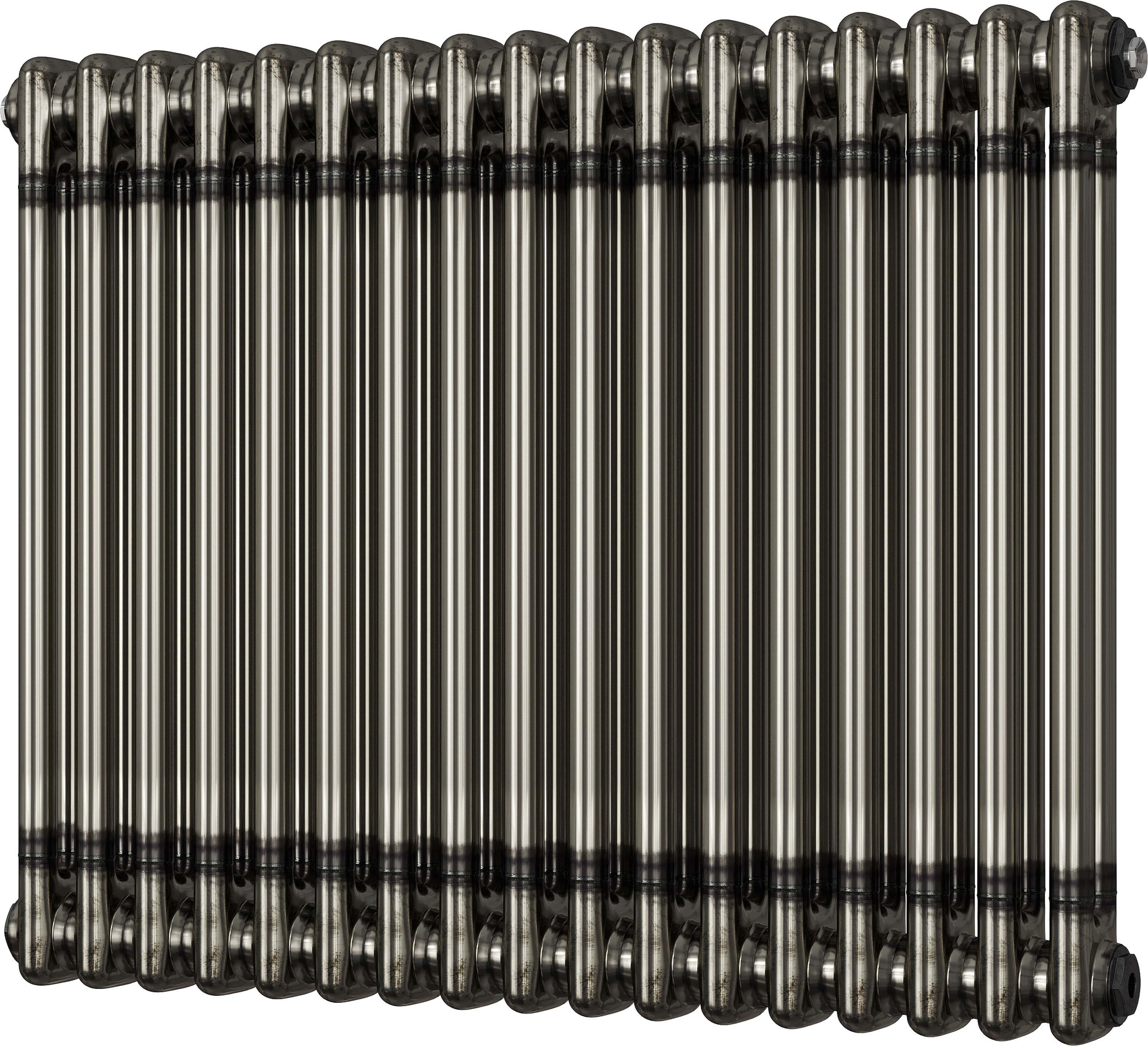 Alpha - Raw Metal Column Radiator H600mm x W768mm 2 Column