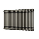 Alpha - Raw Metal Column Radiator H600mm x W988mm 2 Column - Feet Included