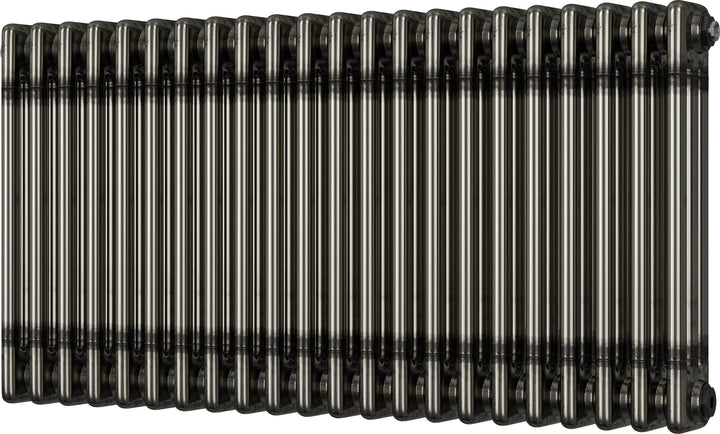 Alpha - Raw Metal Column Radiator H500mm x W999mm 3 Column