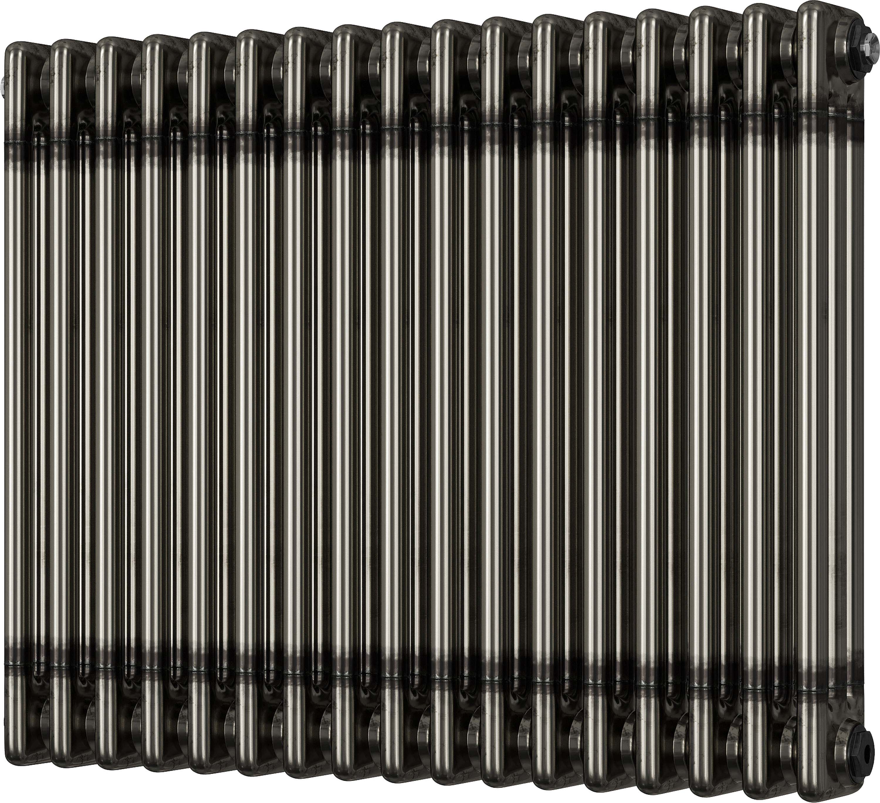 Alpha - Raw Metal Column Radiator H600mm x W777mm 3 Column