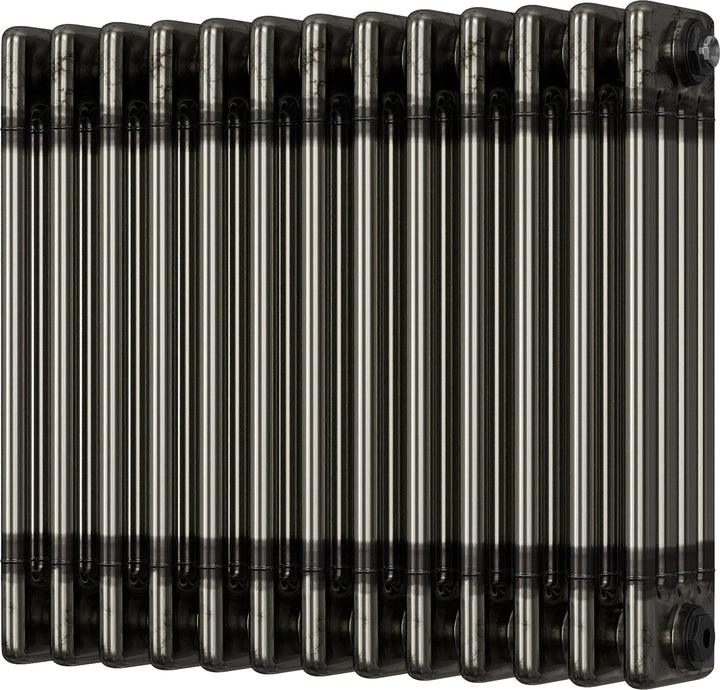 Alpha - Raw Metal Column Radiator H500mm x W592mm 4 Column